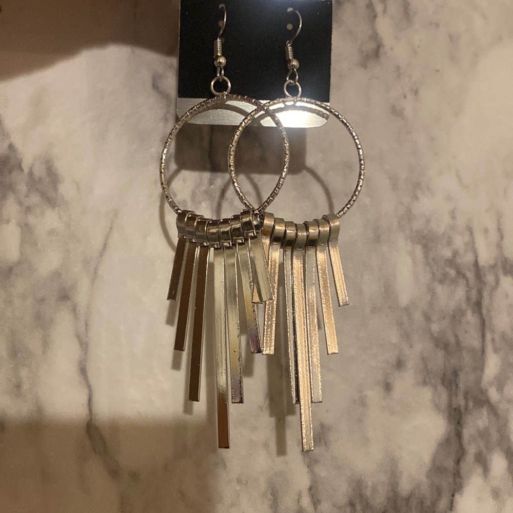 Silver Fashion Jewelry Earrings